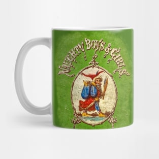 naughty boys and girls - vintage art Mug